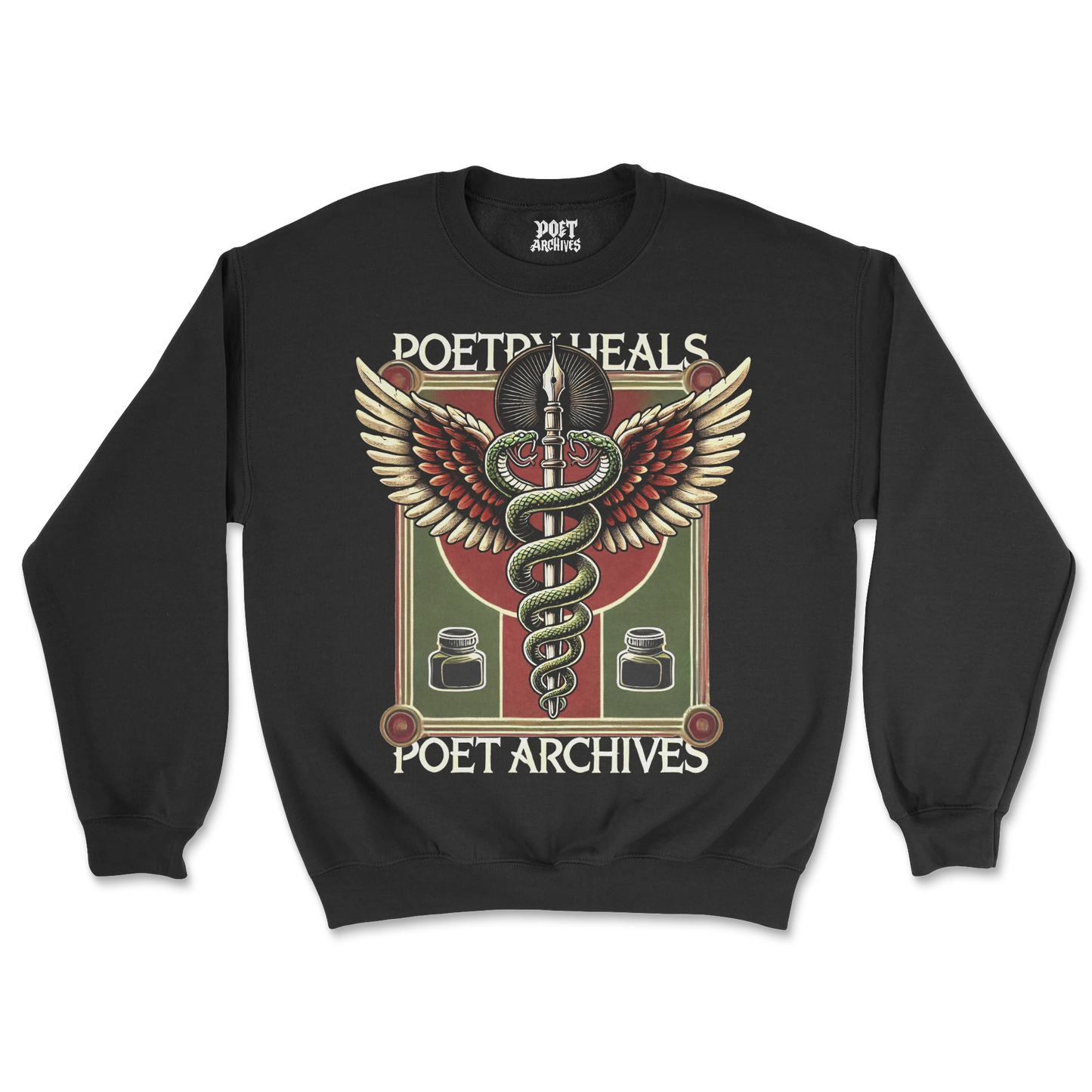 POETRY HEALS SWEATSHIRT