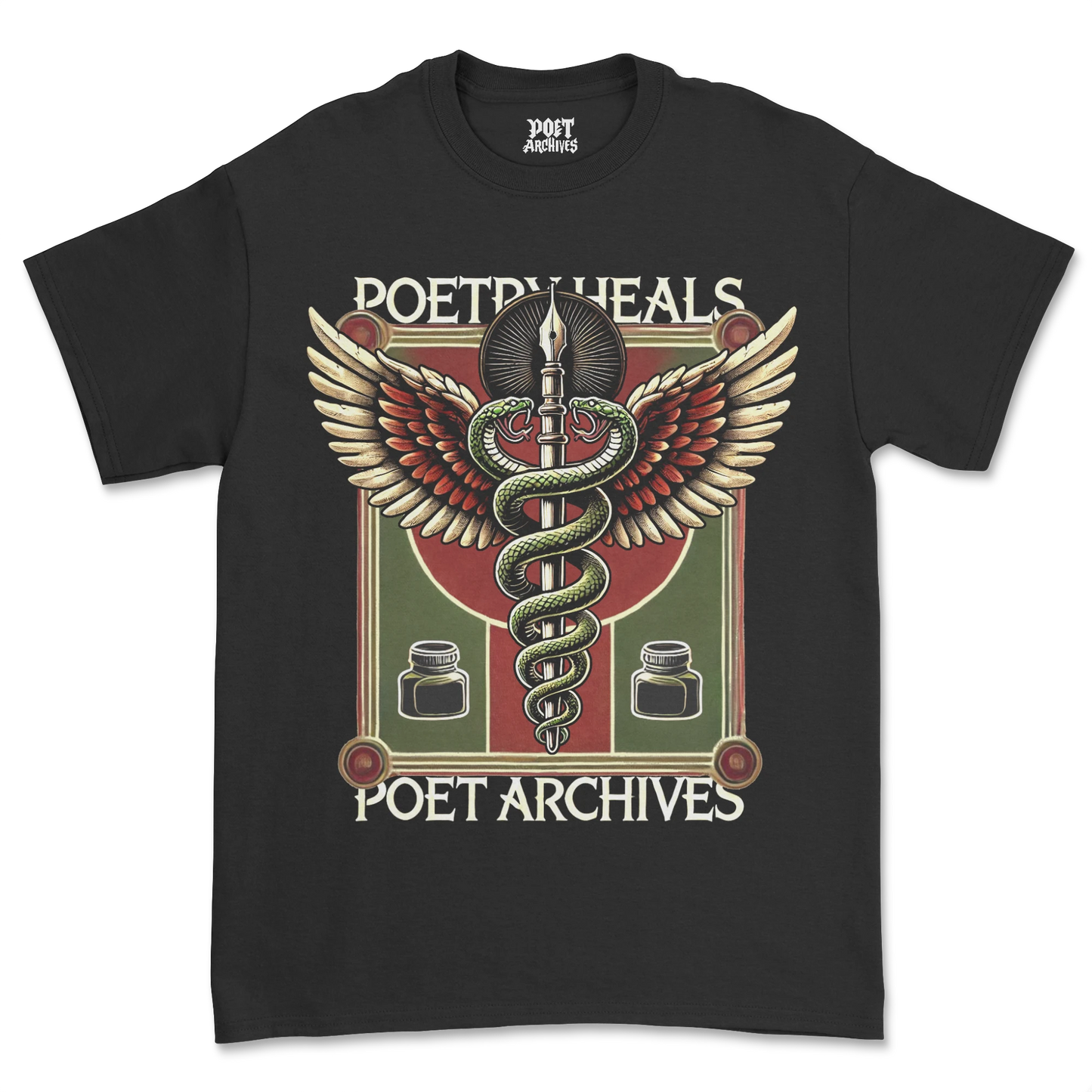 POETRY HEALS T-SHIRT