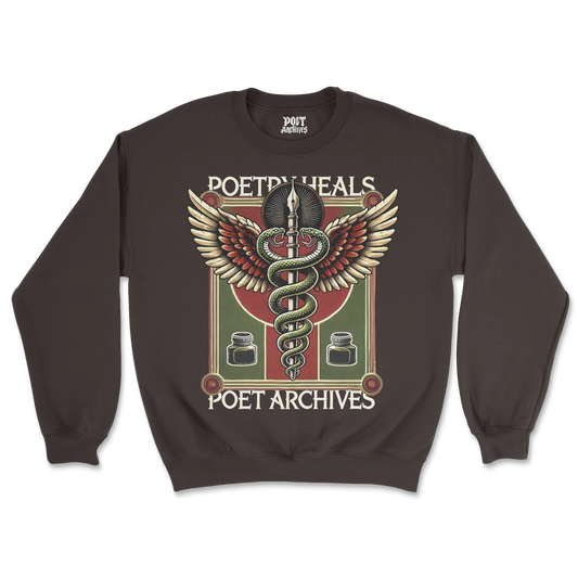 POETRY HEALS SWEATSHIRT