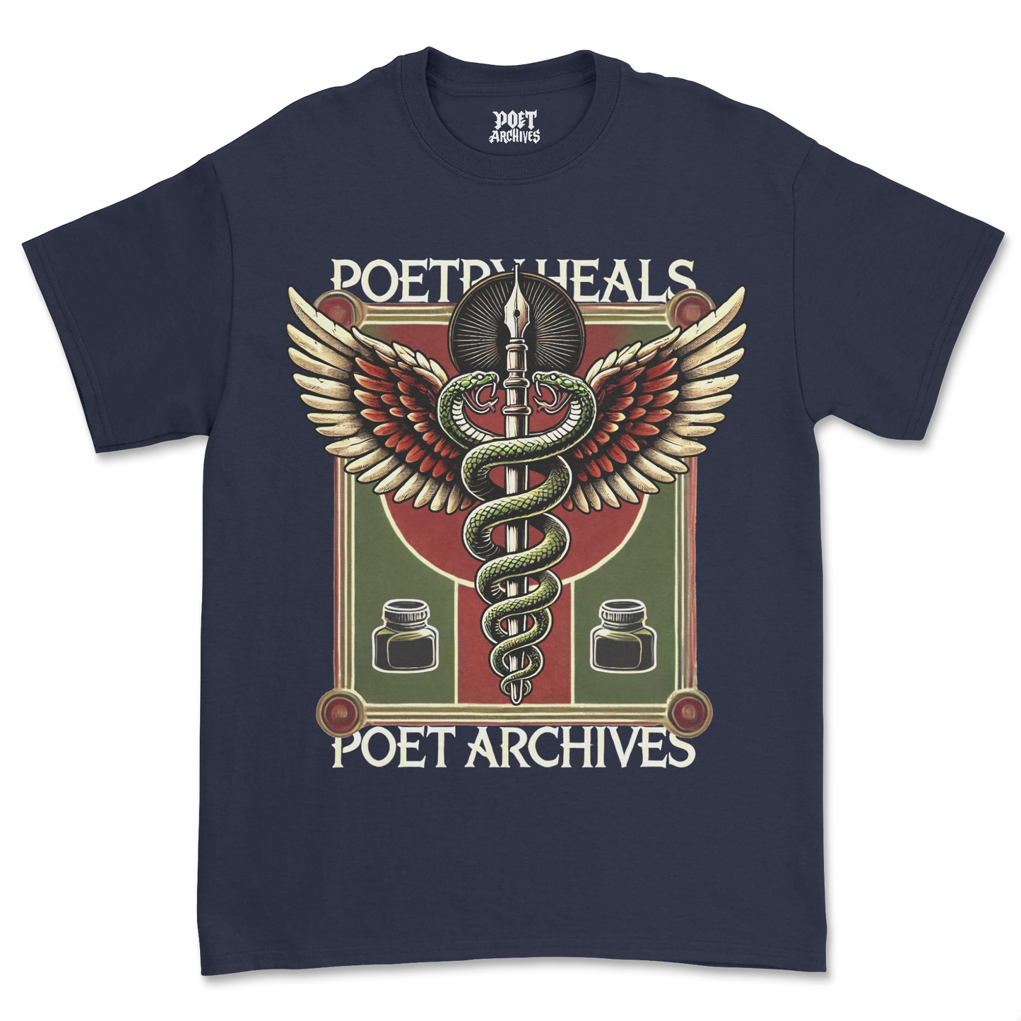 POETRY HEALS T-SHIRT