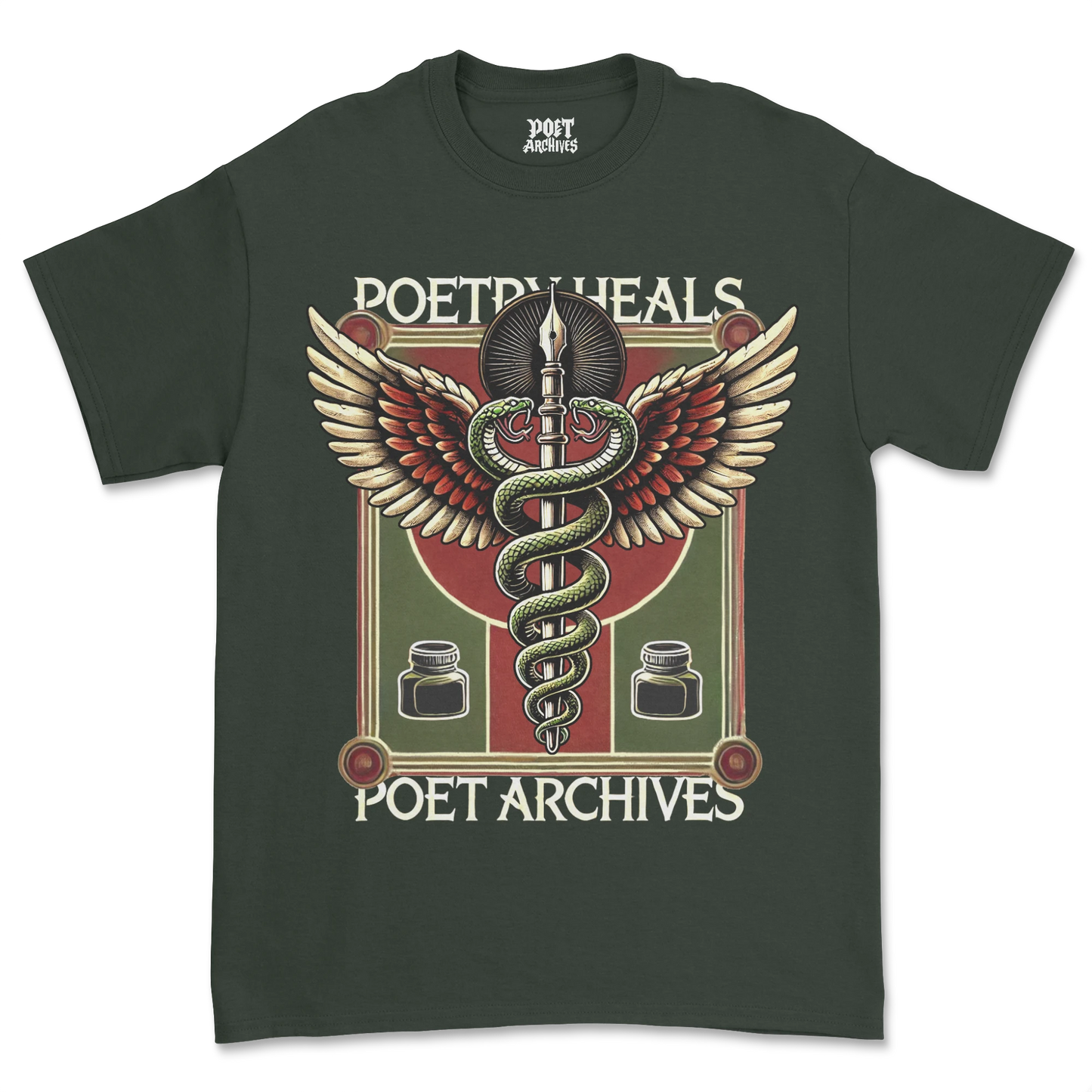 POETRY HEALS T-SHIRT