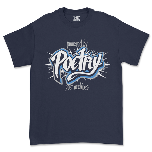 POWERED BY POETRY T-SHIRT