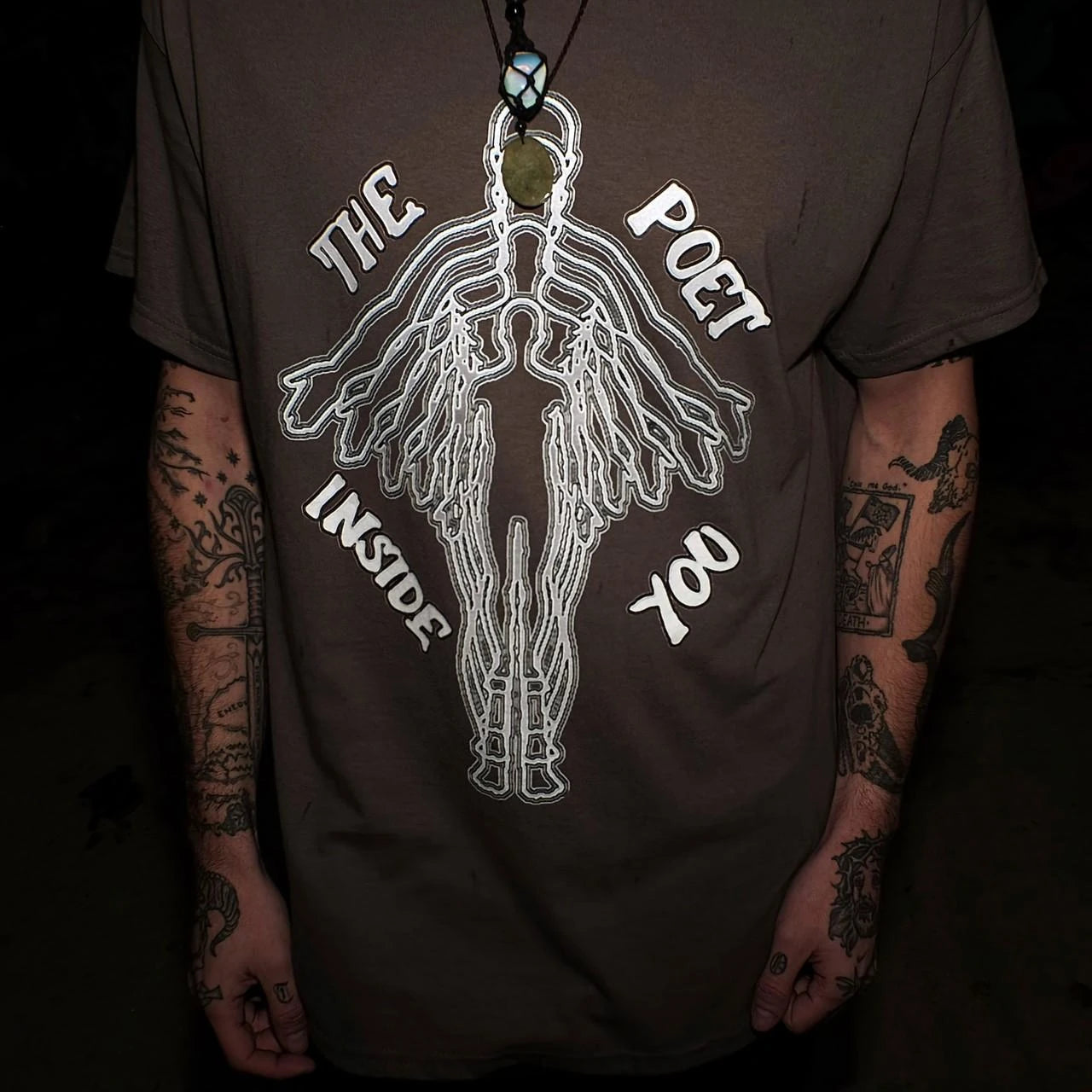 THE POET INSIDE YOU T-SHIRT