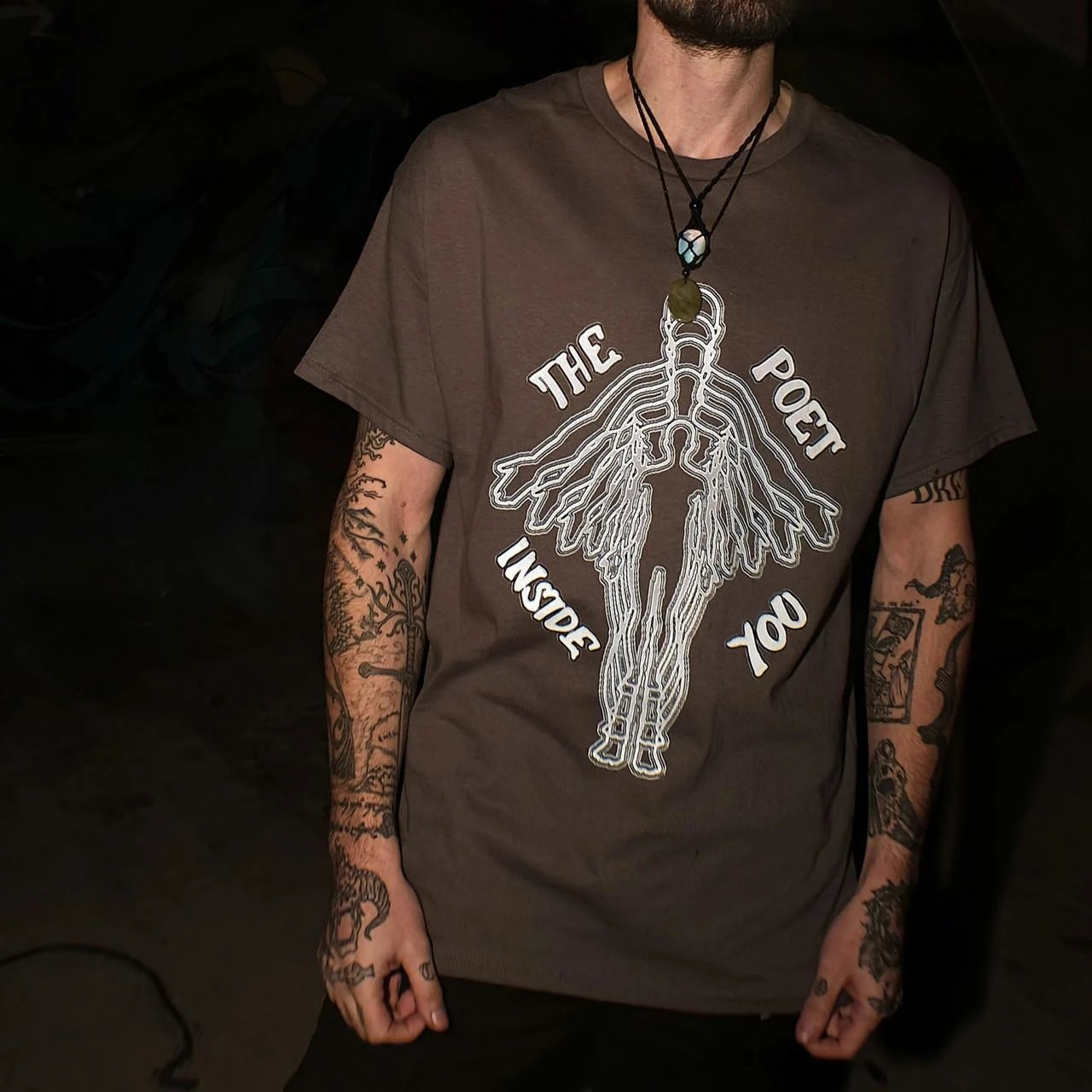 THE POET INSIDE YOU T-SHIRT