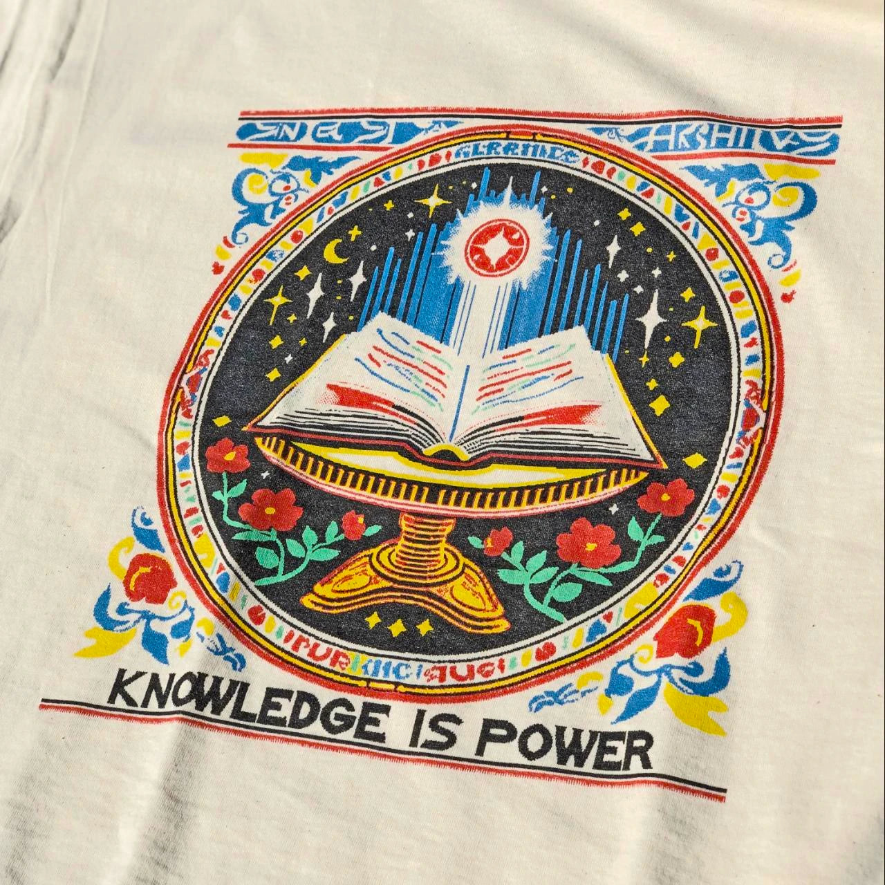 KNOWLEDGE IS POWER T-SHIRT