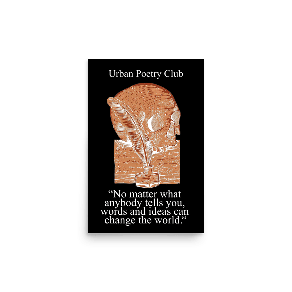 Urban Poetry Club Poster - Poet Archives