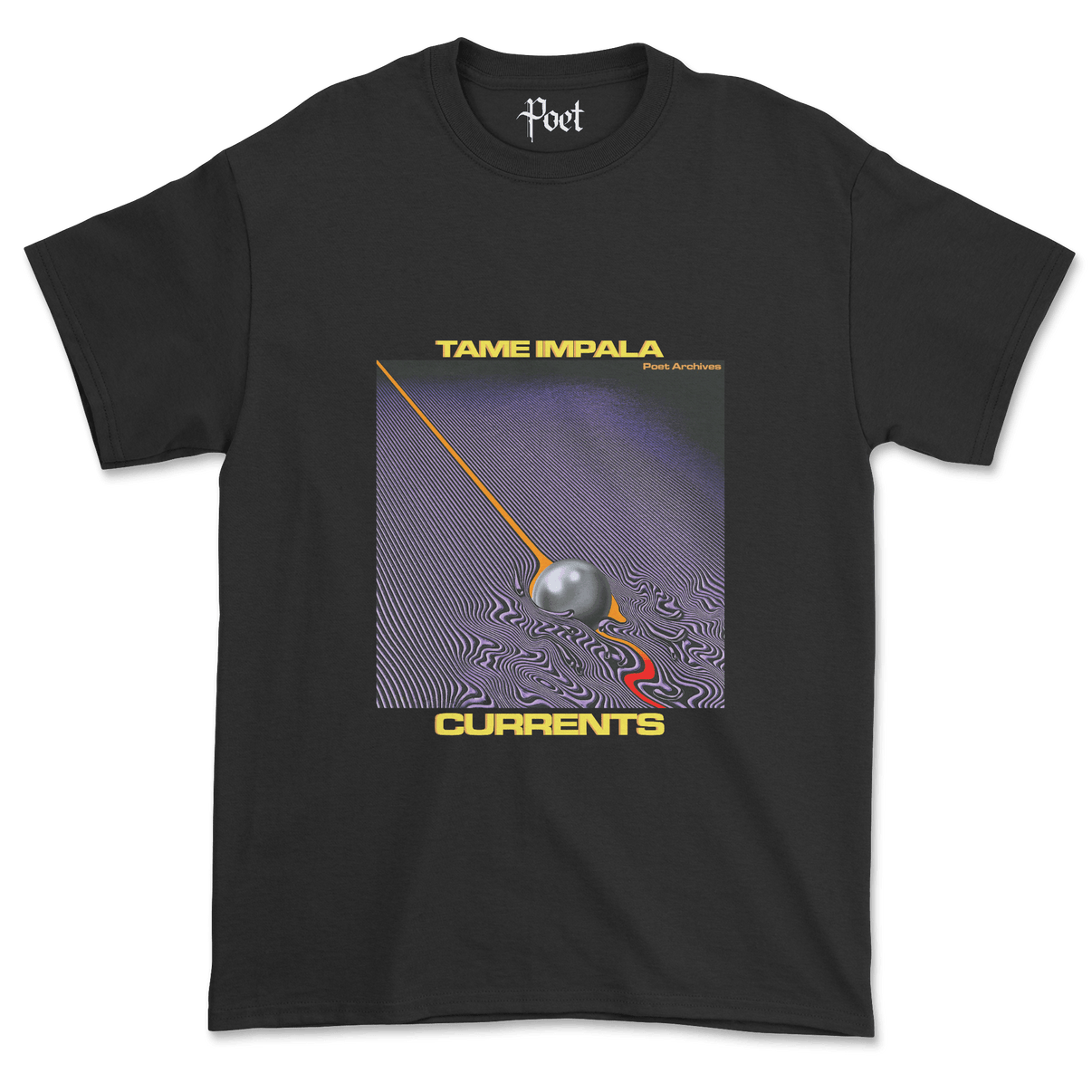 Tame Impala Currents Album T-Shirt Kevin Parker The Less I know the ...